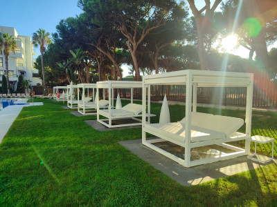 Mantenimiento de jardines para hoteles en Huelva
