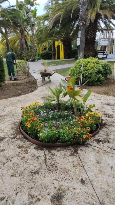 Paisajismo y mejora de zonas verdes en Huelva